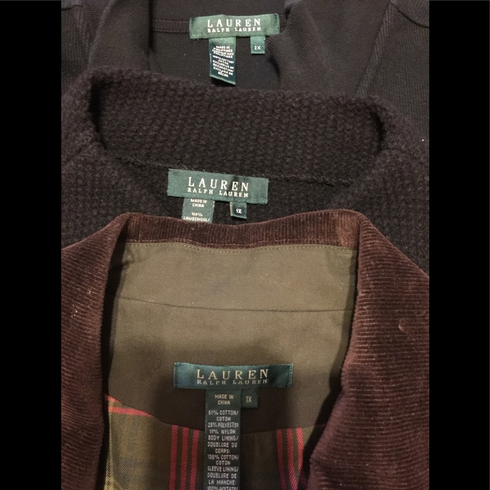 Ralph Lauren Women jackets 6 Lot plus size EUC - Picture 7 of 8